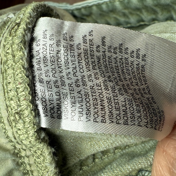 The Ragged Priest Release Shorts - Green Wash - 30 - Picture 8 of 9